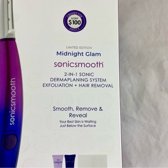 Michael Todd Beauty Sonicsmooth 2-In-1 Dermaplaning System Hair Removal NEW - Picture 3 of 13